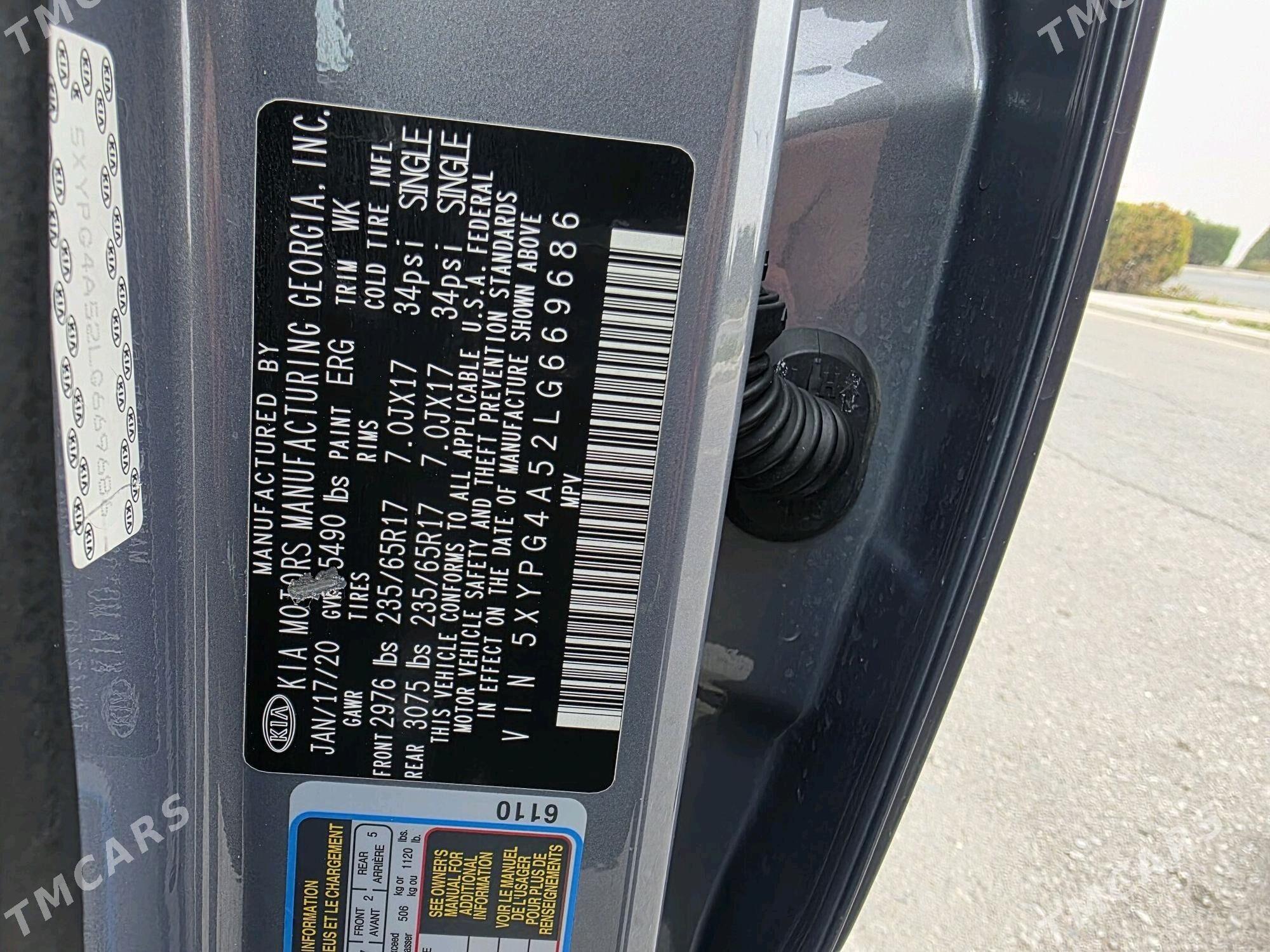 Kia Sorento 2020 - 300 000 TMT - Daşoguz - img 4