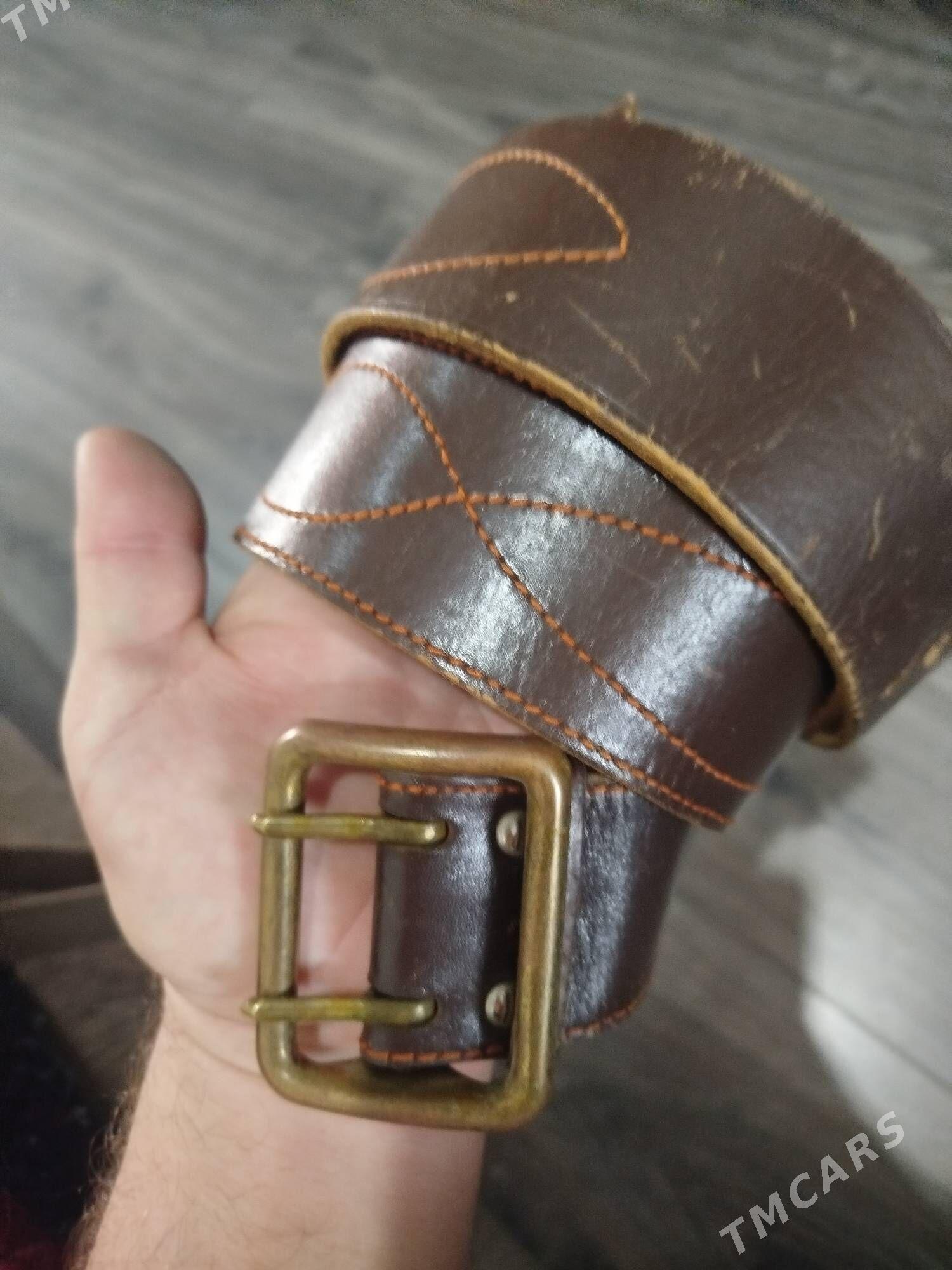 офицерский ремень кожаный - Türkmenbaşy - img 4