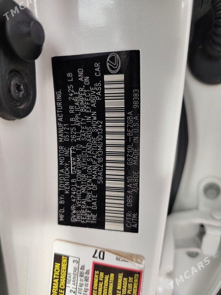 Lexus ES 350 2021 - 600 000 TMT - Мары - img 5