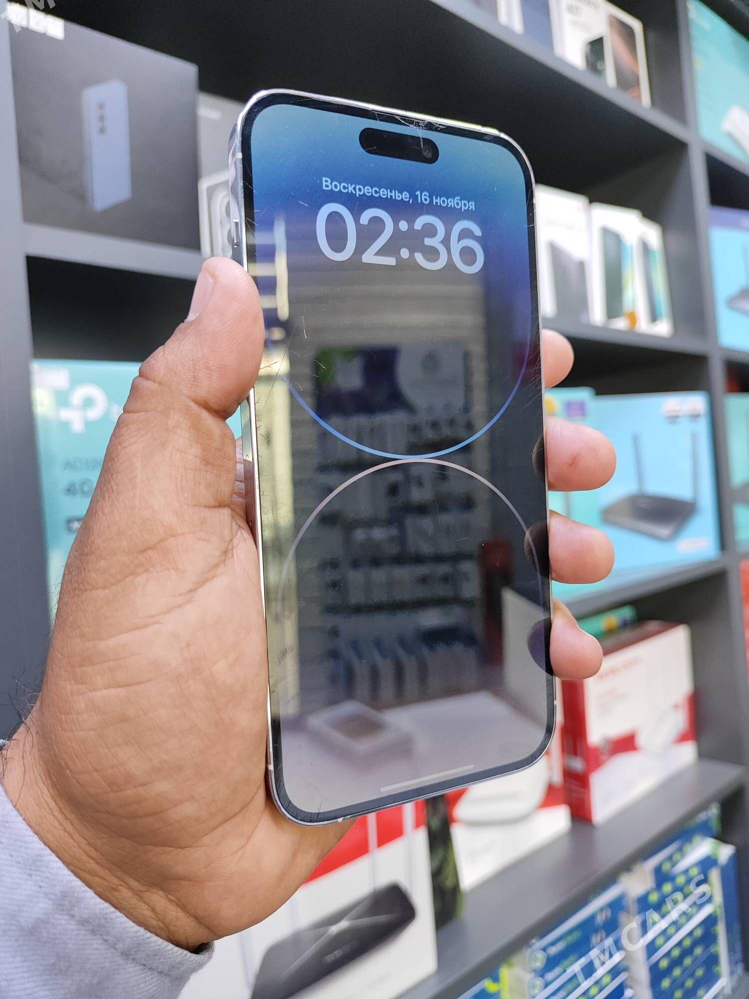 IPHONE 14 PRO MAX 128GBSILVER - Aşgabat - img 5