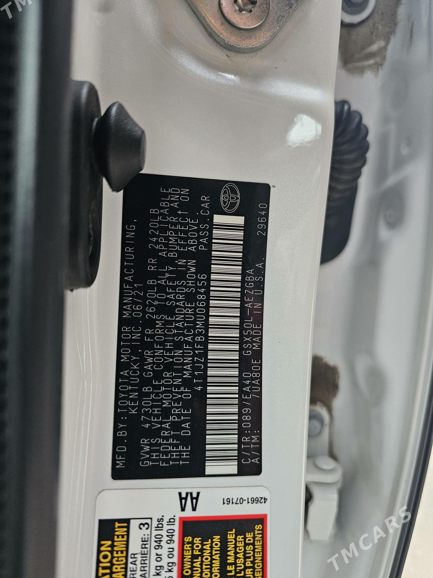 Toyota Avalon 2022 - 460 000 TMT - Türkmenabat - img 10