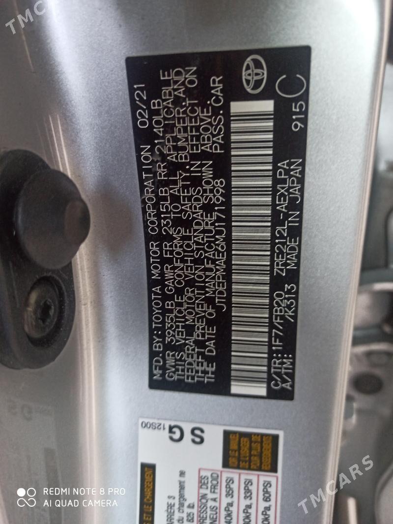 Toyota Corolla 2021 - 230 000 TMT - Mary - img 6