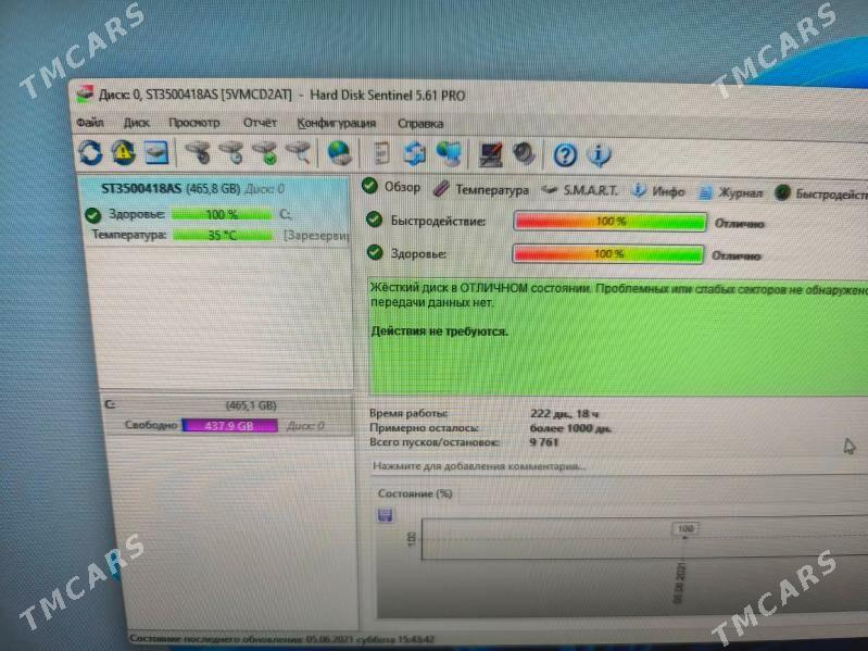 Core i 5 4pok 16gb ram - Aşgabat - img 2