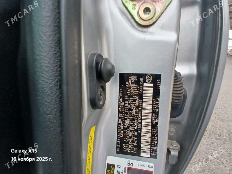 Toyota Camry 2017 - 275 000 TMT - Türkmenabat - img 9