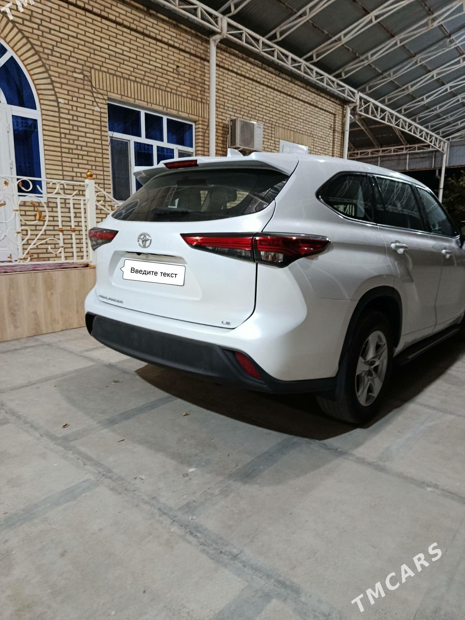 Toyota Highlander 2022 - 500 000 TMT - Mary - img 4