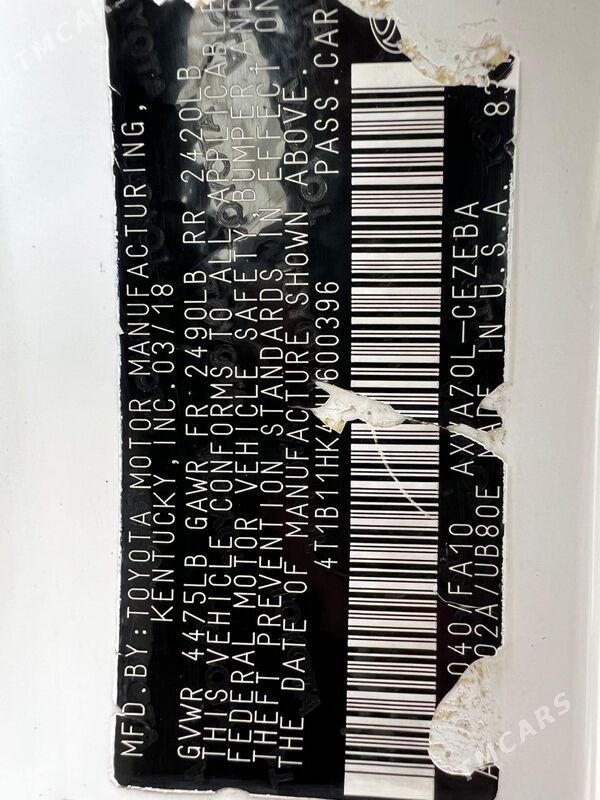 Toyota Camry 2018 - 299 000 TMT - Aşgabat - img 10