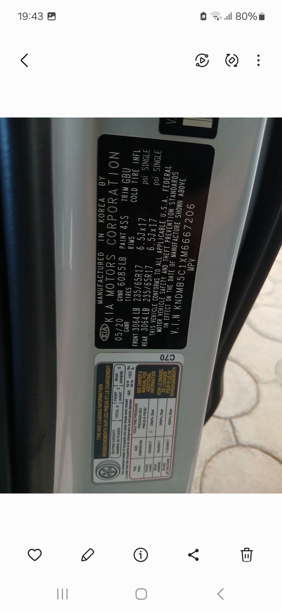 Kia Sedona 2021 - 305 000 TMT - Kerki - img 5