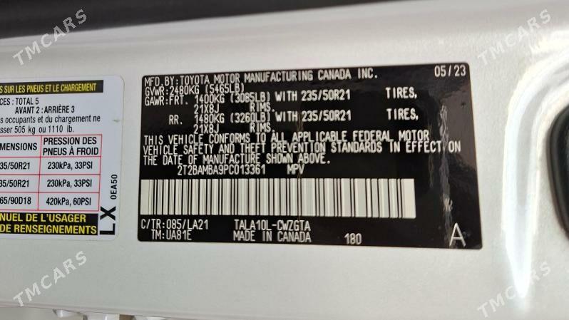 Lexus RX 350 2023 - 900 000 TMT - Türkmenabat - img 9