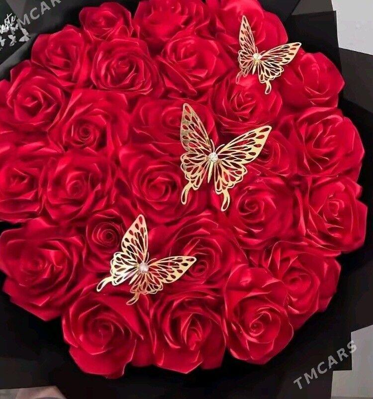 Sowgatlyk buket guller - Köneürgenç - img 1