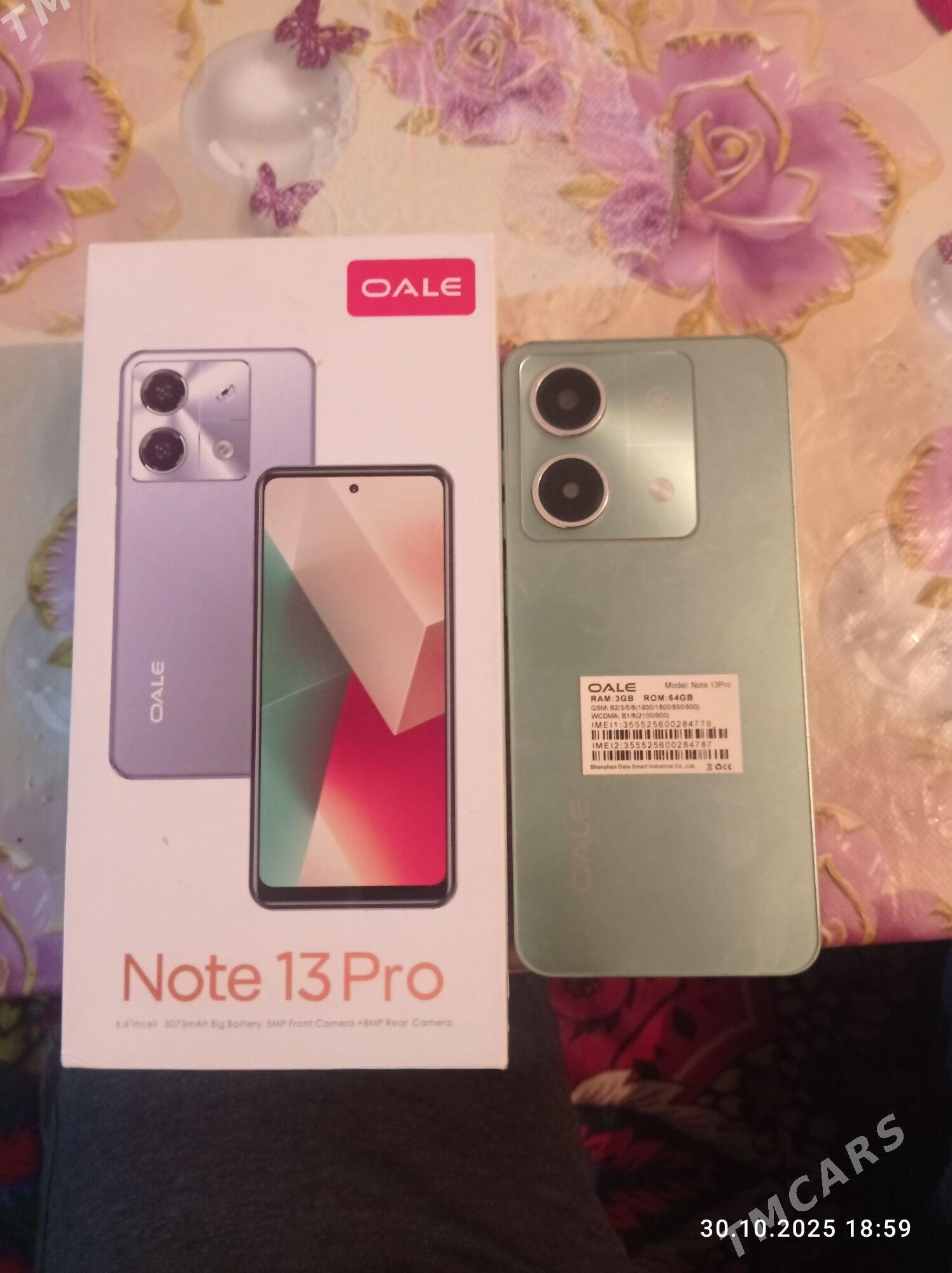 OALE Tel note 13 pro - Köneürgenç - img 2