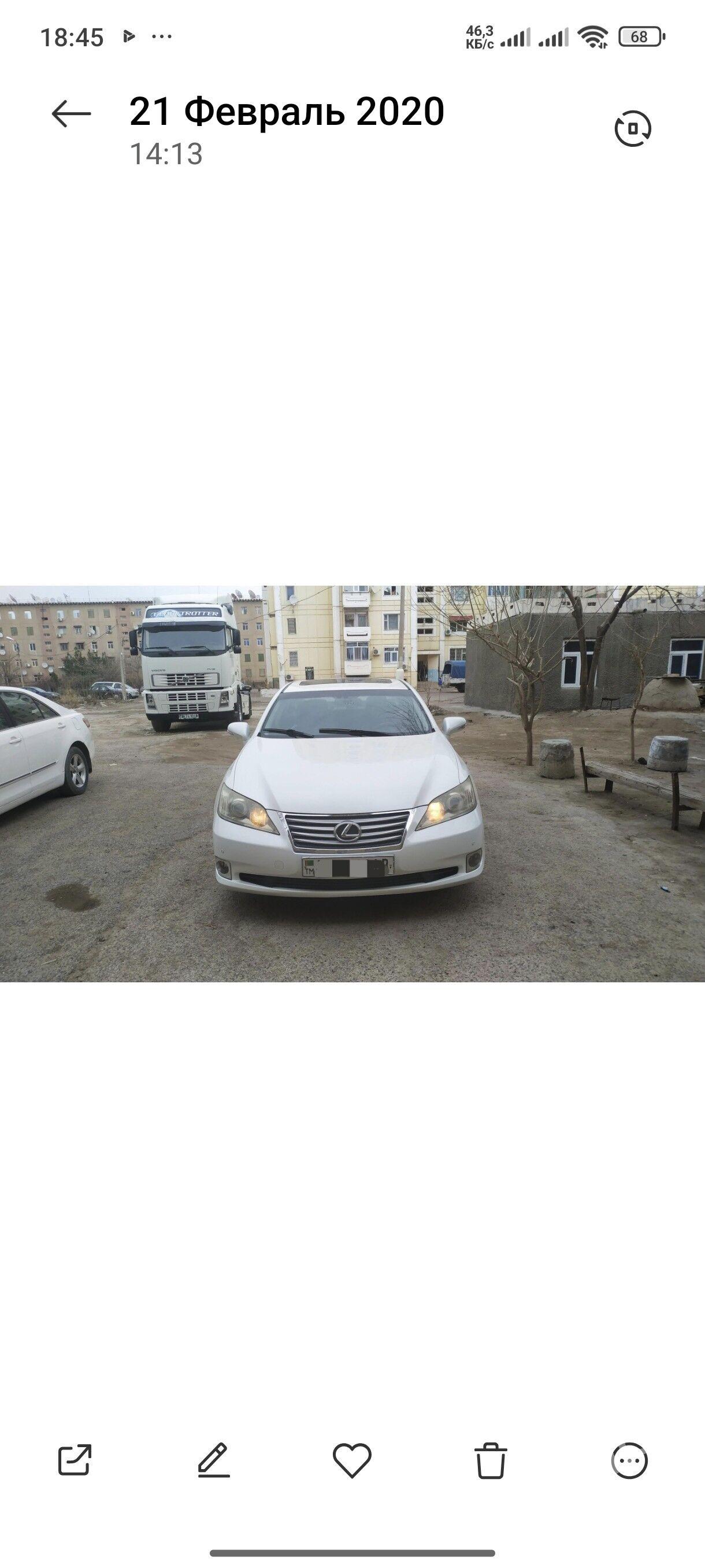 Lexus ES 350 2011 - 260 000 TMT - Türkmenabat - img 1