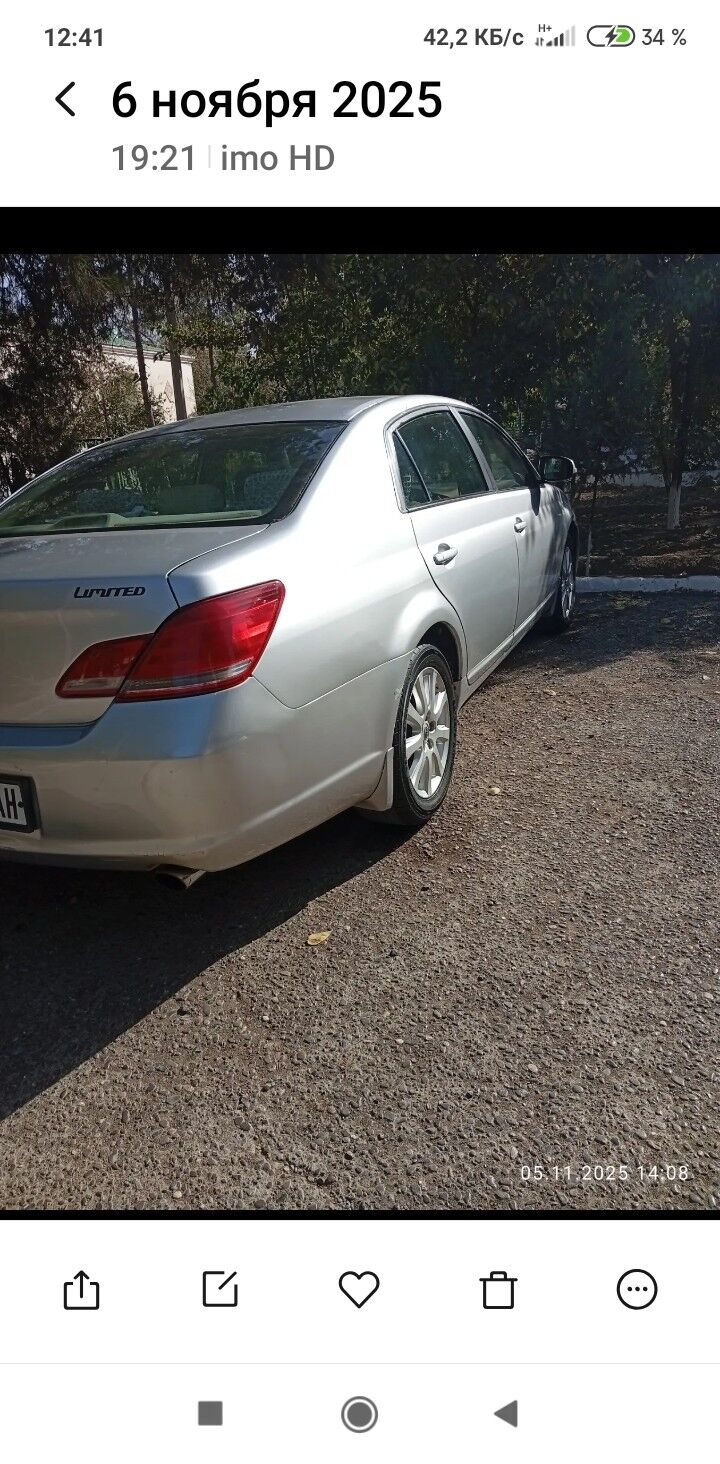 Toyota Avalon 2005 - 160 000 TMT - Анев - img 2