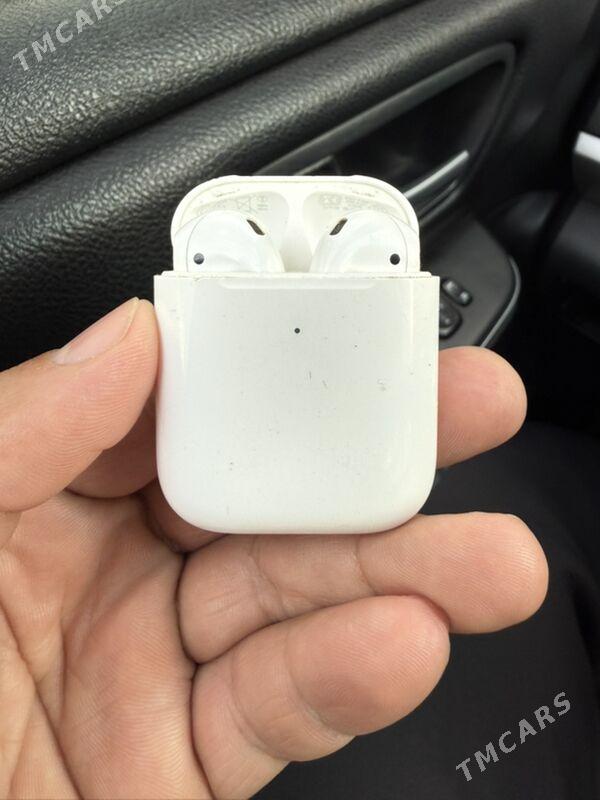 airpods 2 original - Ашхабад - img 1