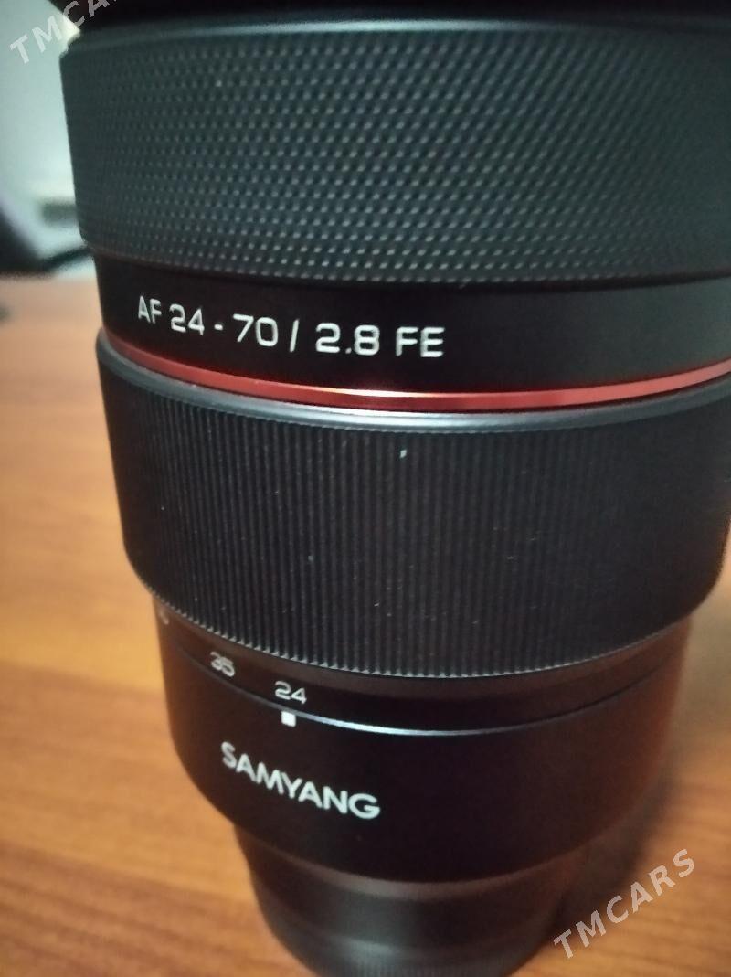 Obyektiw sony samyak 24-70 - Aşgabat - img 3
