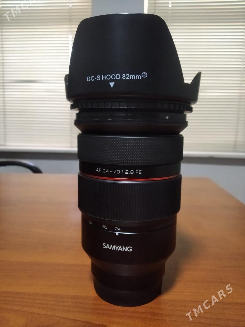 Obyektiw sony samyak 24-70 - Aşgabat - img 2