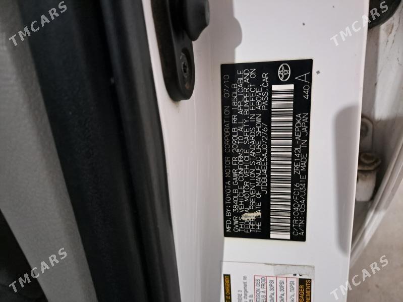 Toyota Corolla 2010 - 167 000 TMT - Ашхабад - img 8