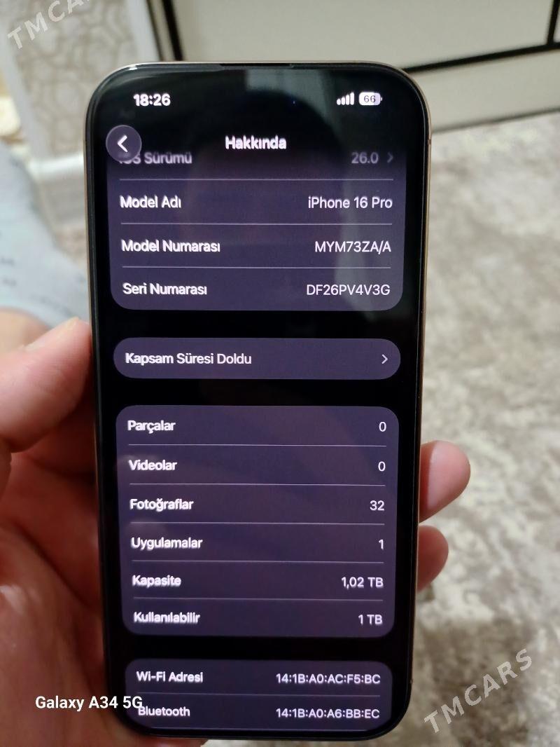 iPhone 16 Pro 1TB - Balkanabat - img 6