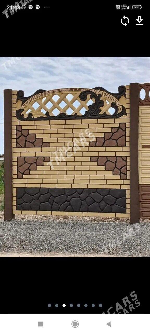 Beton zaborlar - Мары - img 4