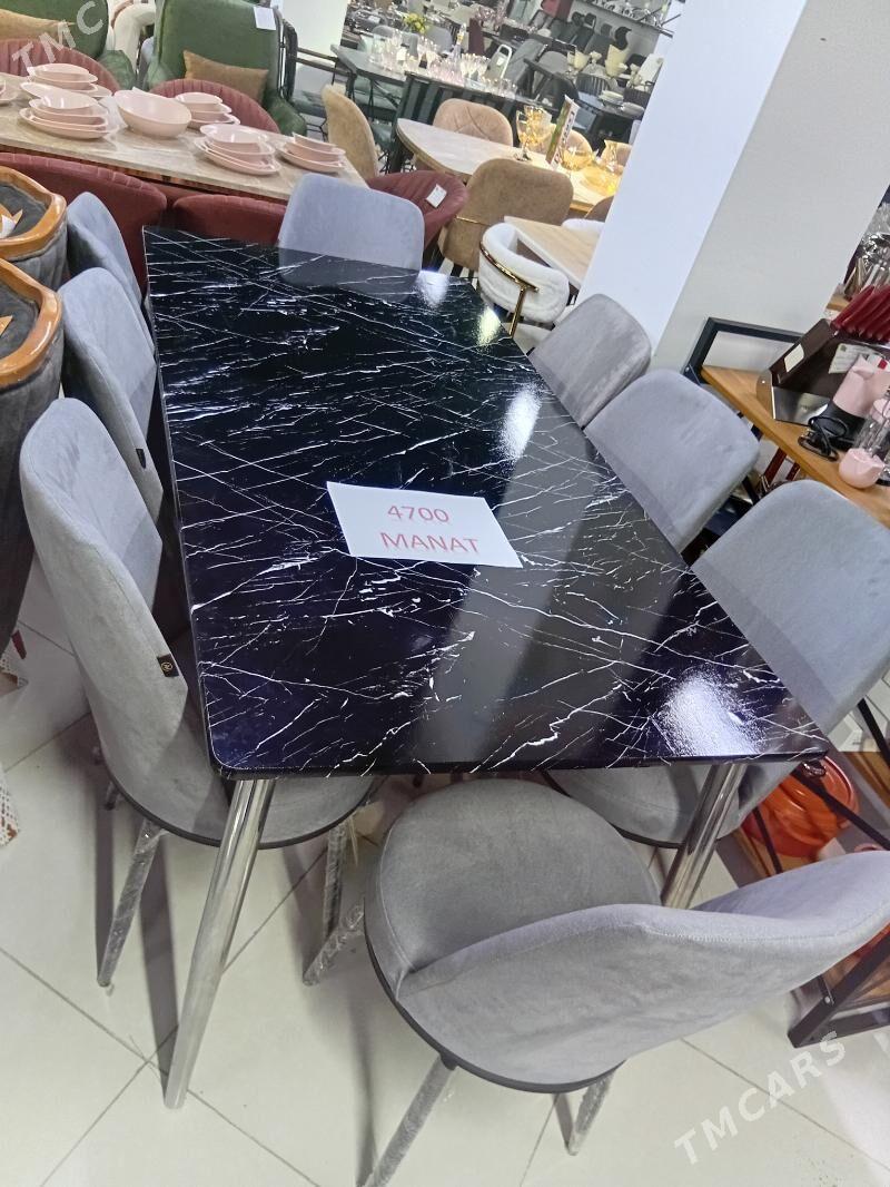 8 adamlyk stol stul.Стол стул - Ашхабад - img 2