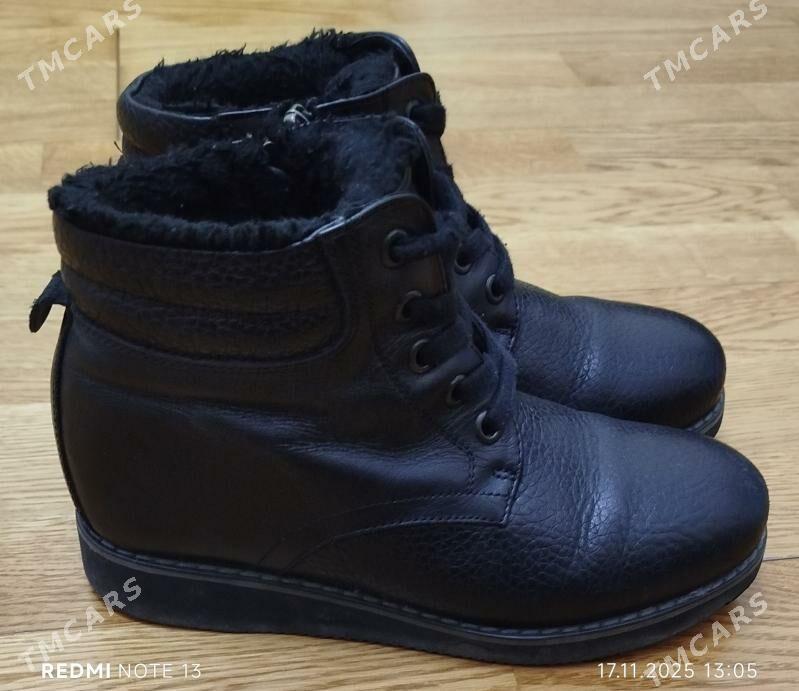 Полусапожки теплые (кожаные) - Ашхабад - img 2