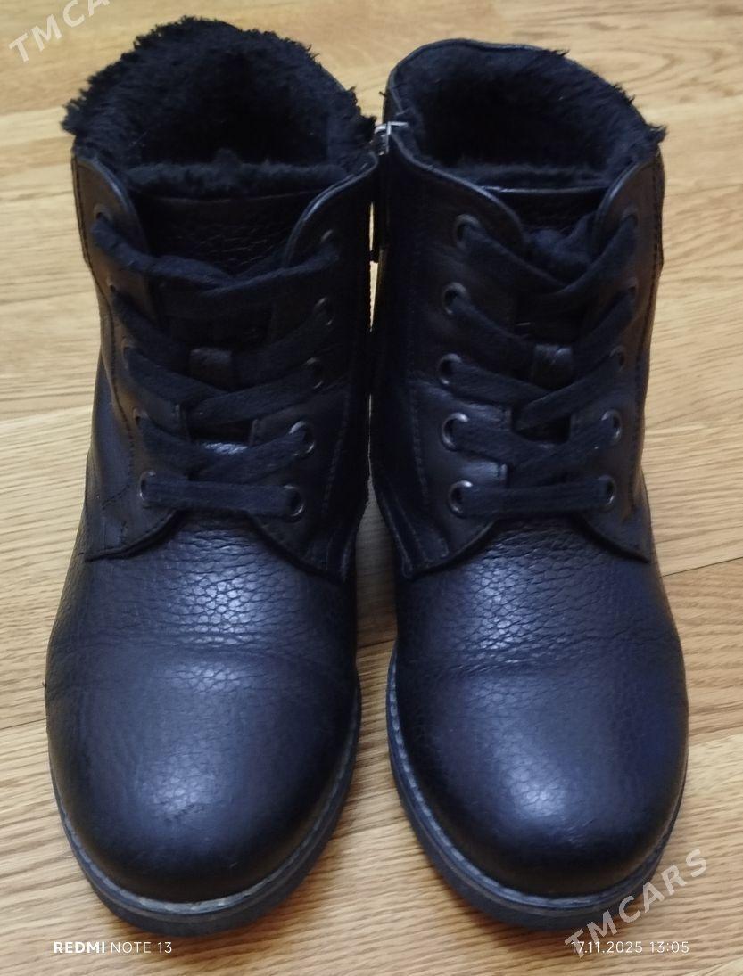 Полусапожки теплые (кожаные) - Ашхабад - img 1