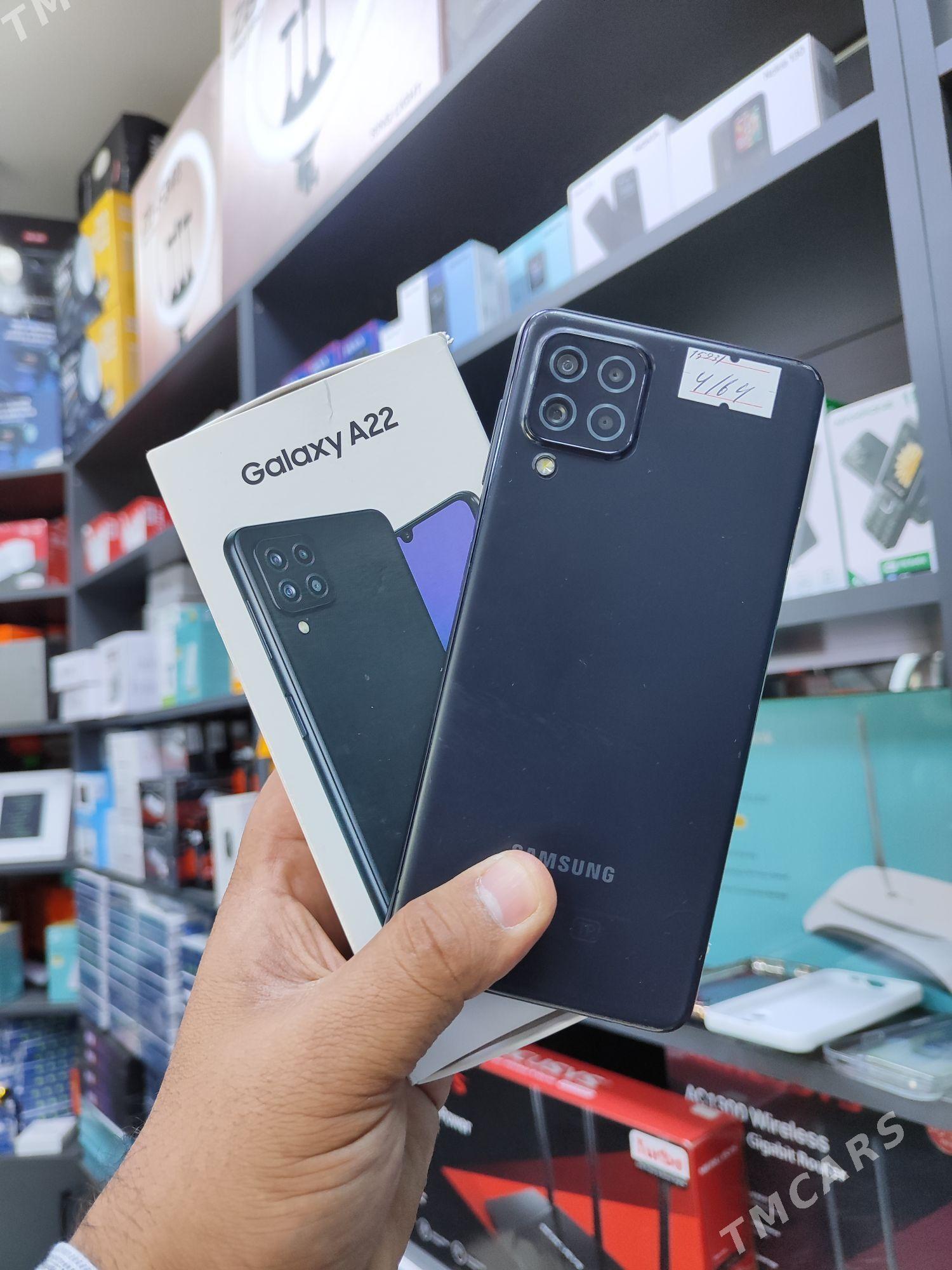 SAMSUNG A22 4/64GB 4G BLACK - Aşgabat - img 1
