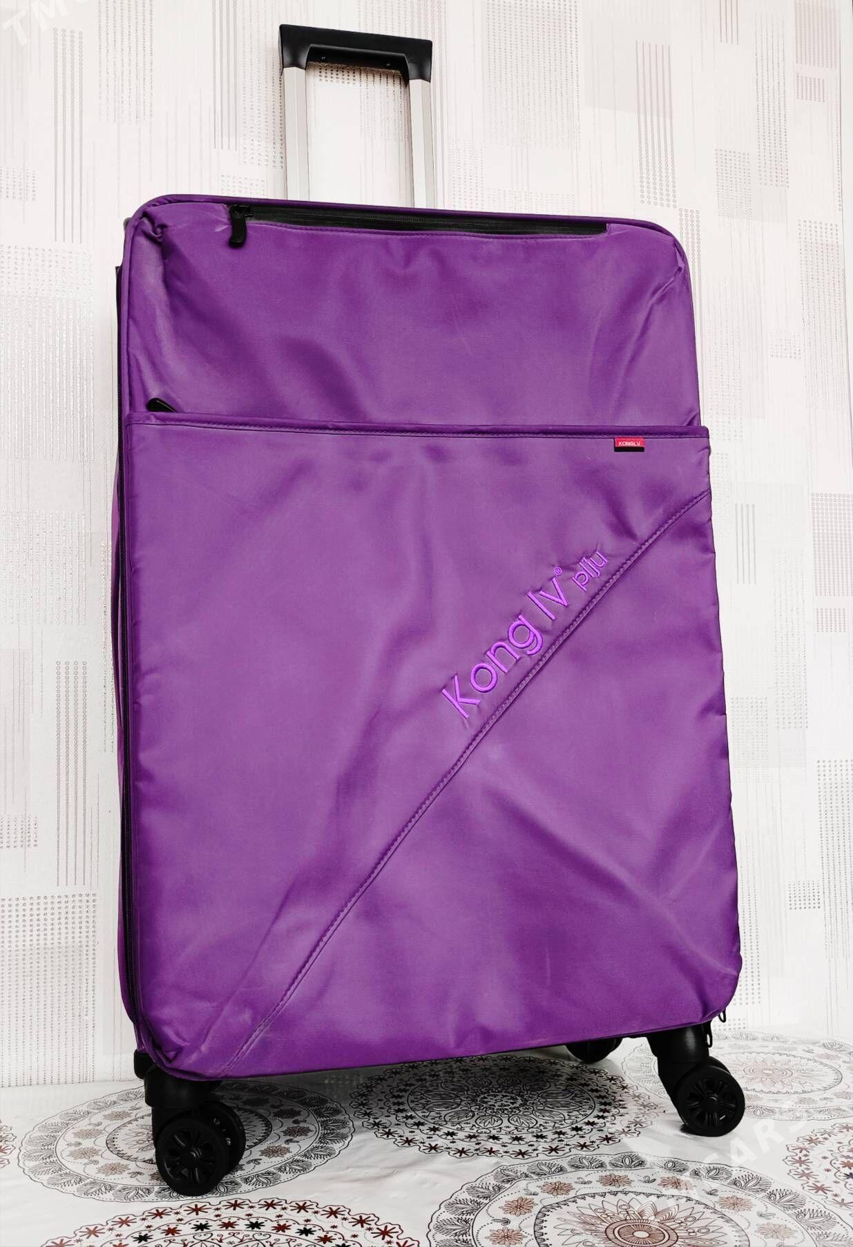 ЧЕМОДАН НА КОЛЁСАХ ТКАНЕВЫЙ - Türkmenbaşy - img 1