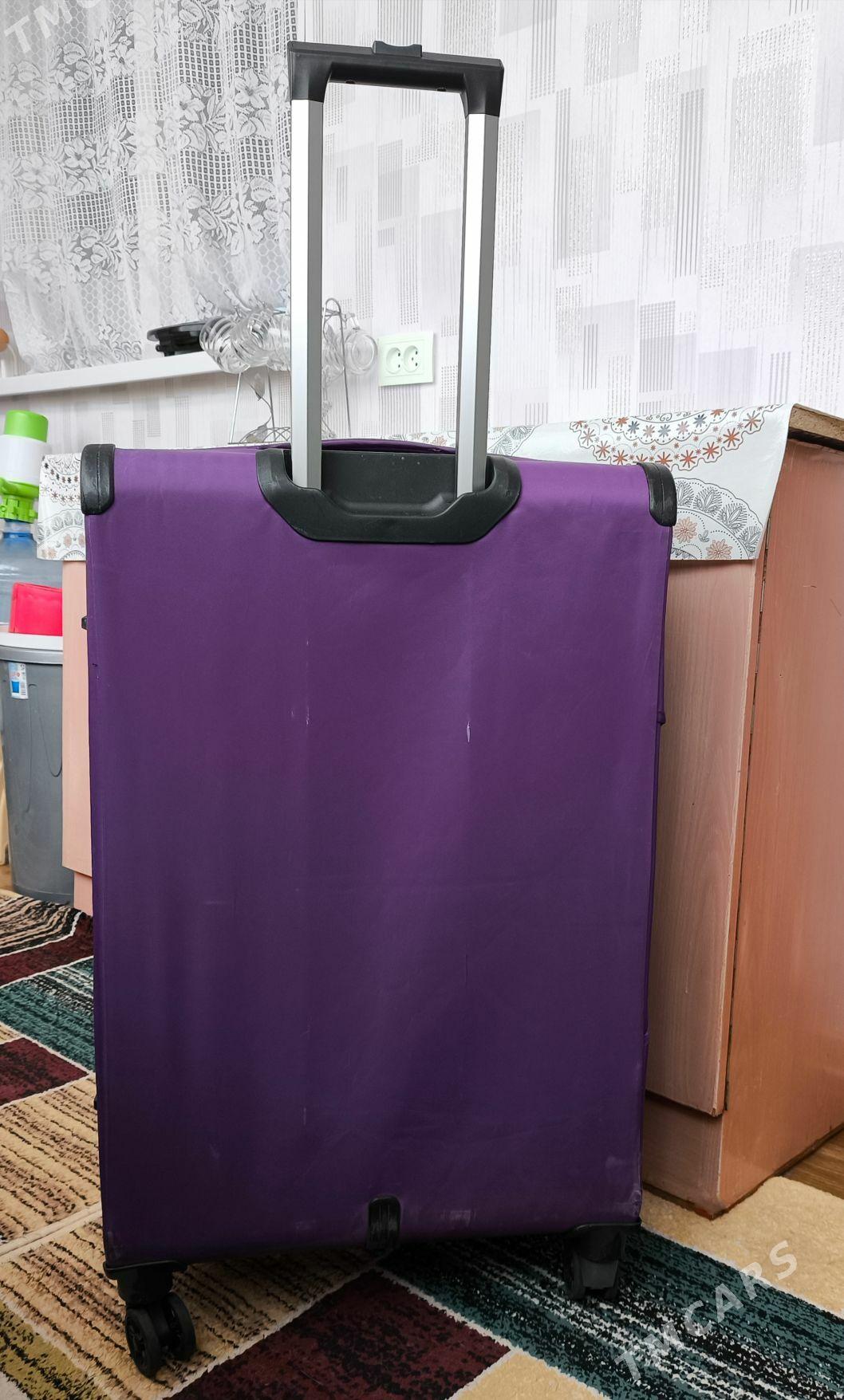 ЧЕМОДАН НА КОЛЁСАХ ТКАНЕВЫЙ - Türkmenbaşy - img 3