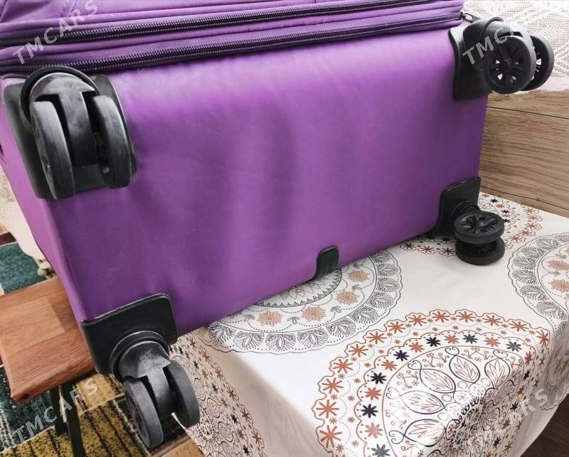 ЧЕМОДАН НА КОЛЁСАХ ТКАНЕВЫЙ - Türkmenbaşy - img 6