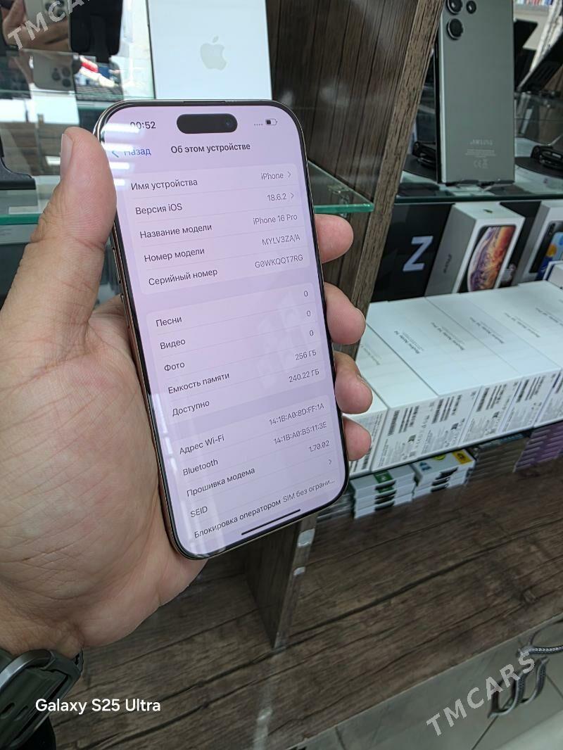 IPHONE 16 PRO 256LYK - Aşgabat - img 2