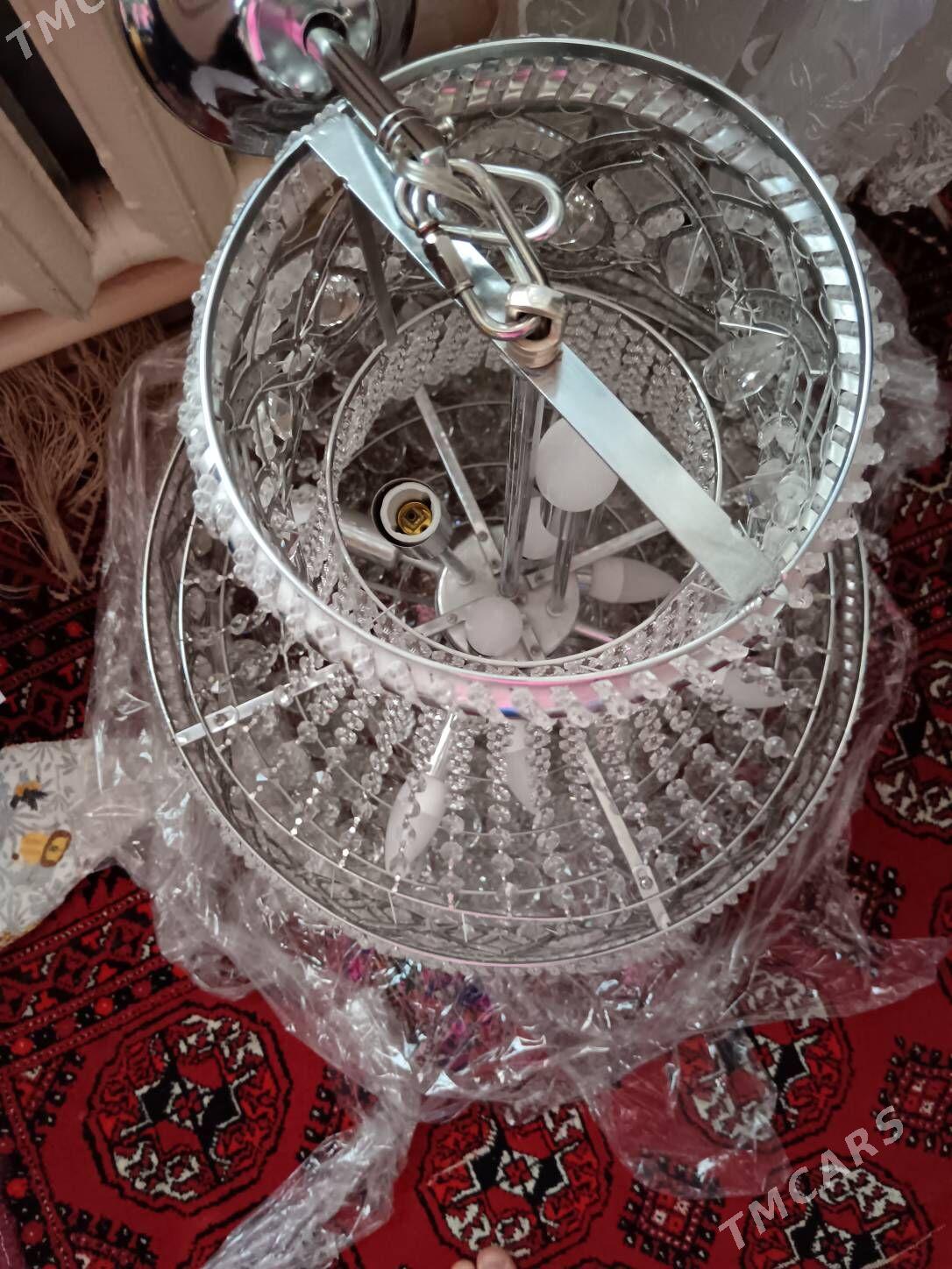 Lyustra hrustal 8 lampaly - Bagyr - img 3