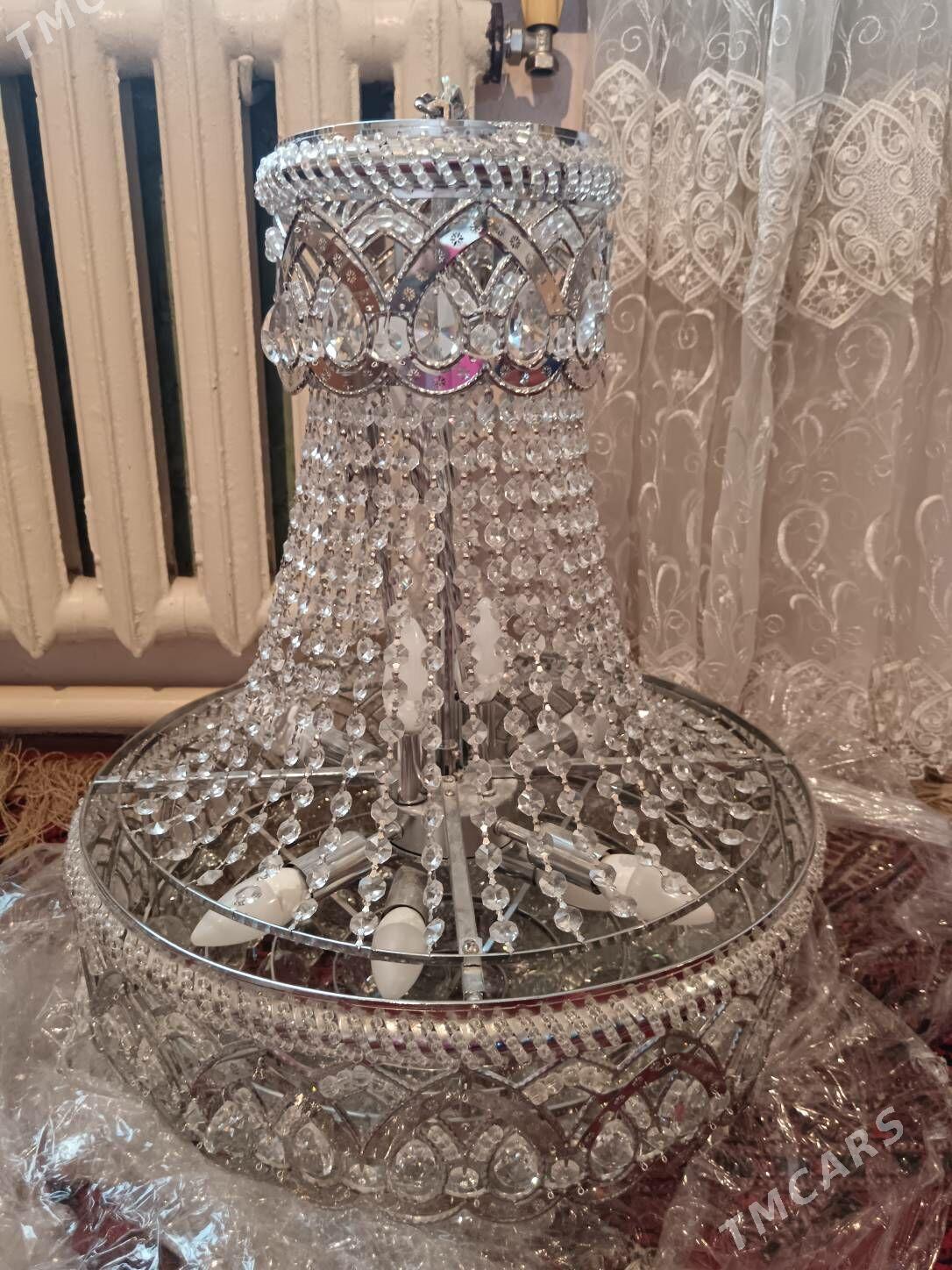 Lyustra hrustal 8 lampaly - Bagyr - img 5