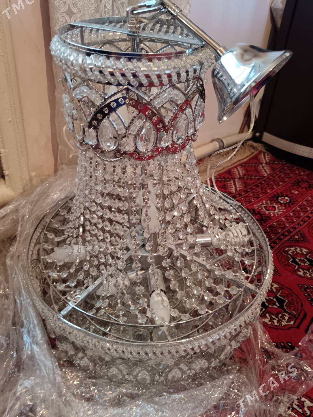 Lyustra hrustal 8 lampaly - Bagyr - img 4