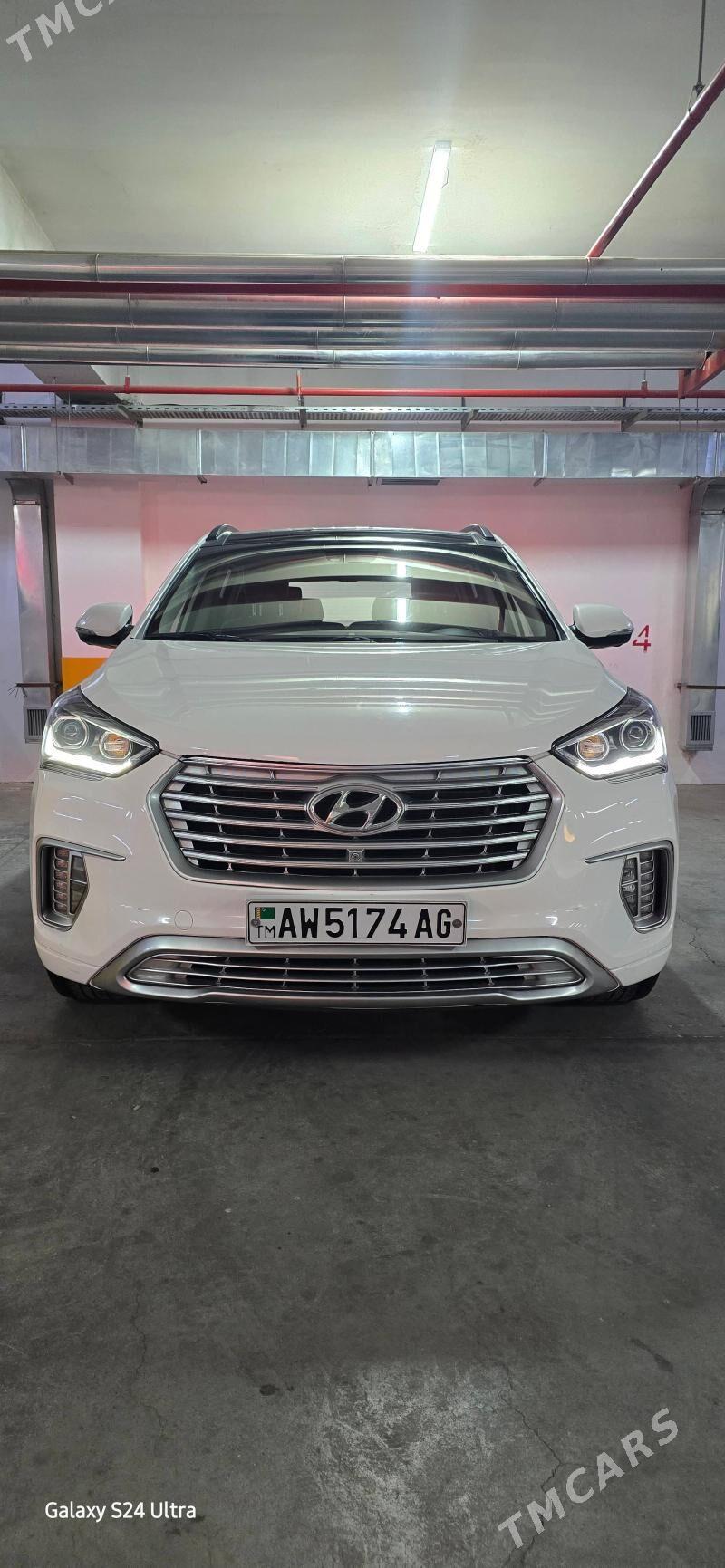 Hyundai Santa Fe 2018 - 330 000 TMT - Podwoýski köç. (Bitarap Türkmenistan şaýoly) - img 1