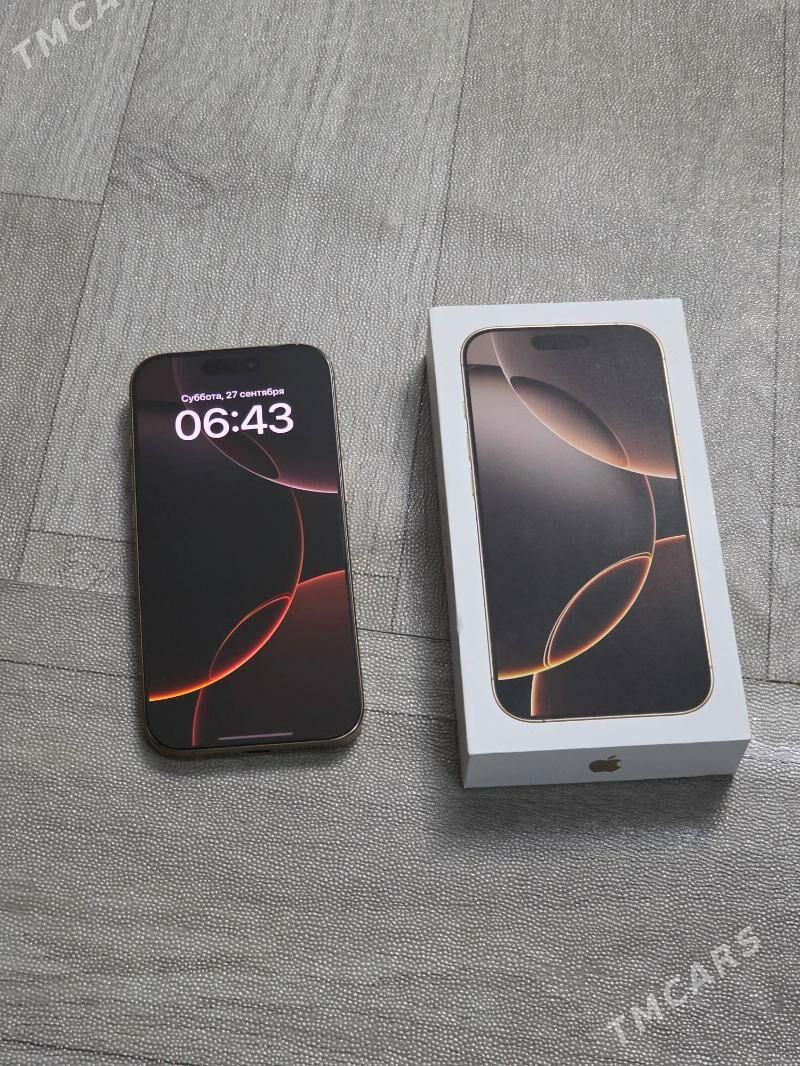 IPhone 16pro. 128GB - Aşgabat - img 4