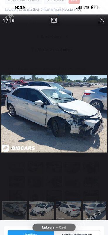 Toyota Corolla 2022 - 230 000 TMT - Туркменабат - img 10