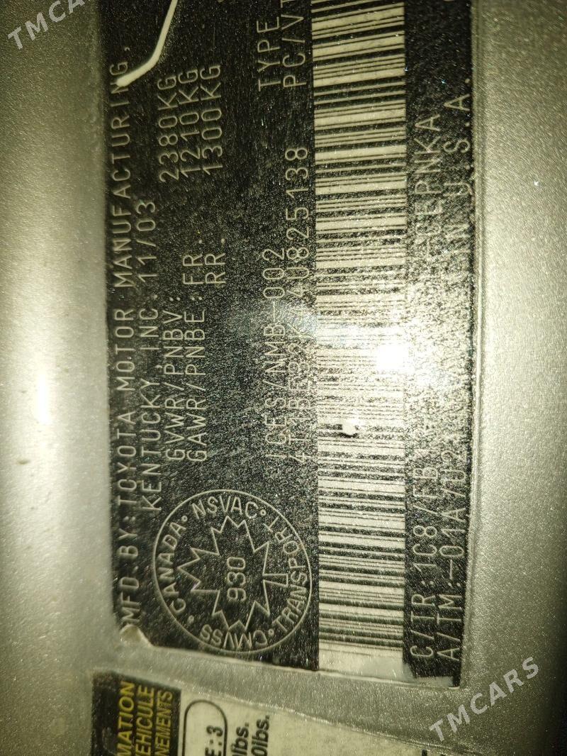 Toyota Camry 2004 - 145 000 TMT - Бахарден - img 7