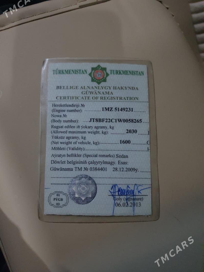 Lexus ES 300 1997 - 150 000 TMT - Чарджоу - img 8