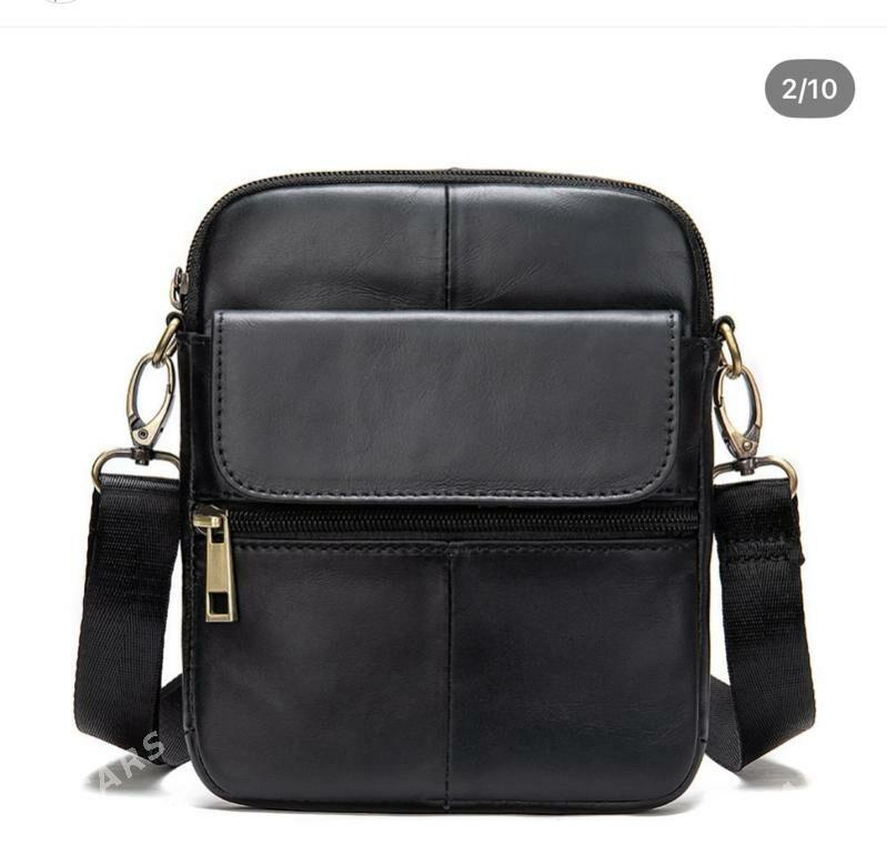 сумка муж кожаная - Ашхабад - img 1