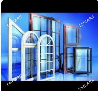 ,,Ỳaşyl zümmeret" H/K  ýokary hilli plastik alumin  aýna gapy - Улица Ататурка - img 3