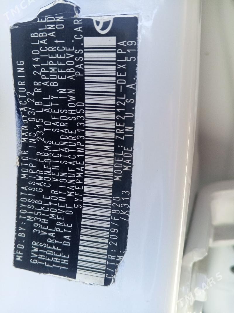 Toyota Corolla 2022 - 270 000 TMT - Анев - img 6