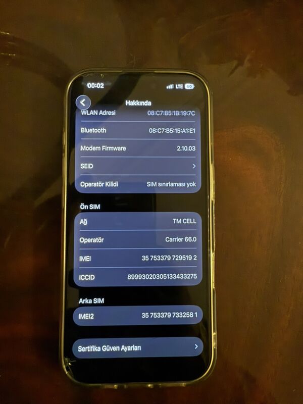 iphone 16 pro 128 mb - Aşgabat - img 2