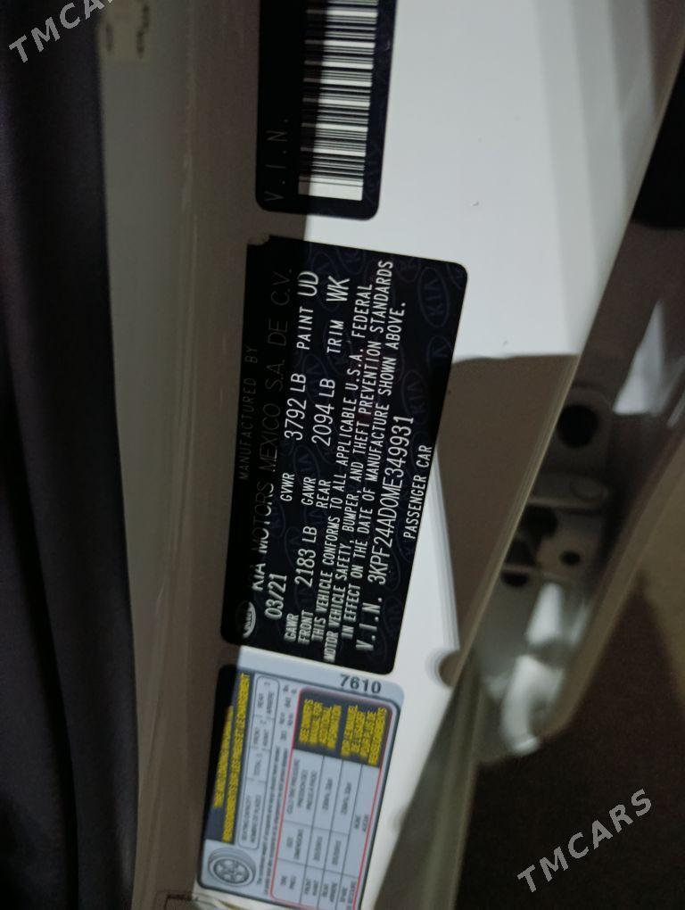 Kia Forte 2021 - 245 000 TMT - Улица Ататурка - img 7