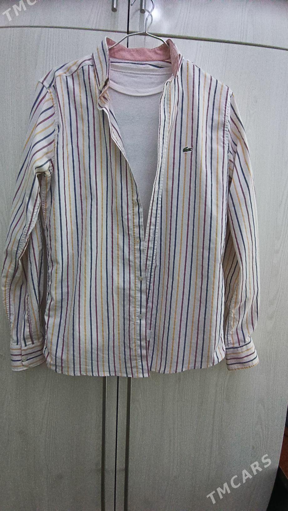 рубашка М размер Lacoste - Ашхабад - img 1