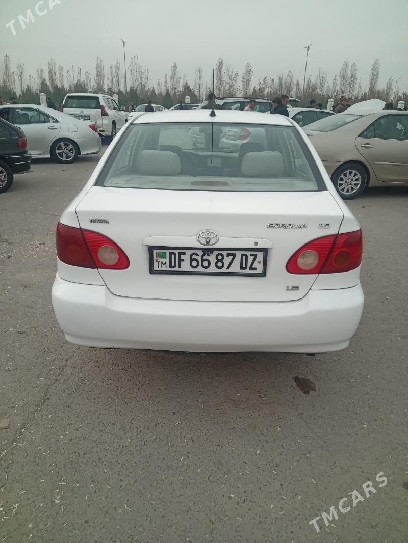 Toyota Corolla 2003 - 120 000 TMT - Акдепе - img 4
