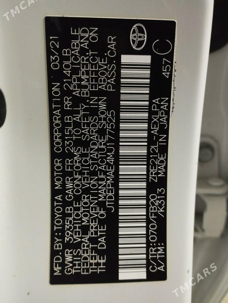 Toyota Corolla 2021 - 250 000 TMT - Halaç - img 9