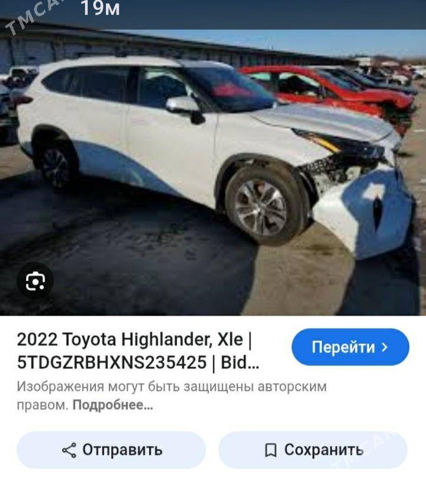 Toyota Highlander 2022 - 618 000 TMT - Aşgabat - img 8