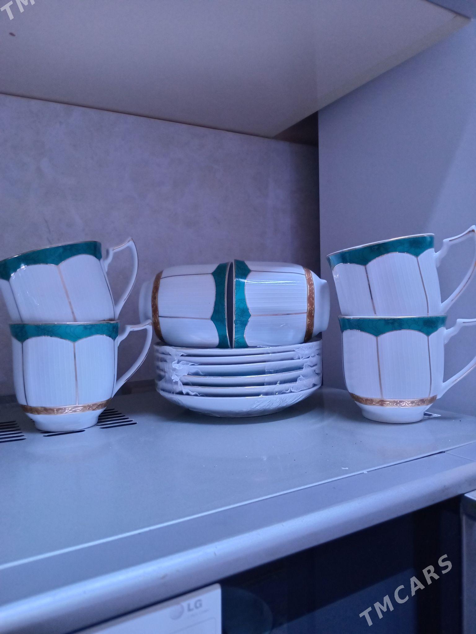 чашки с блюдцами - Балканабат - img 2