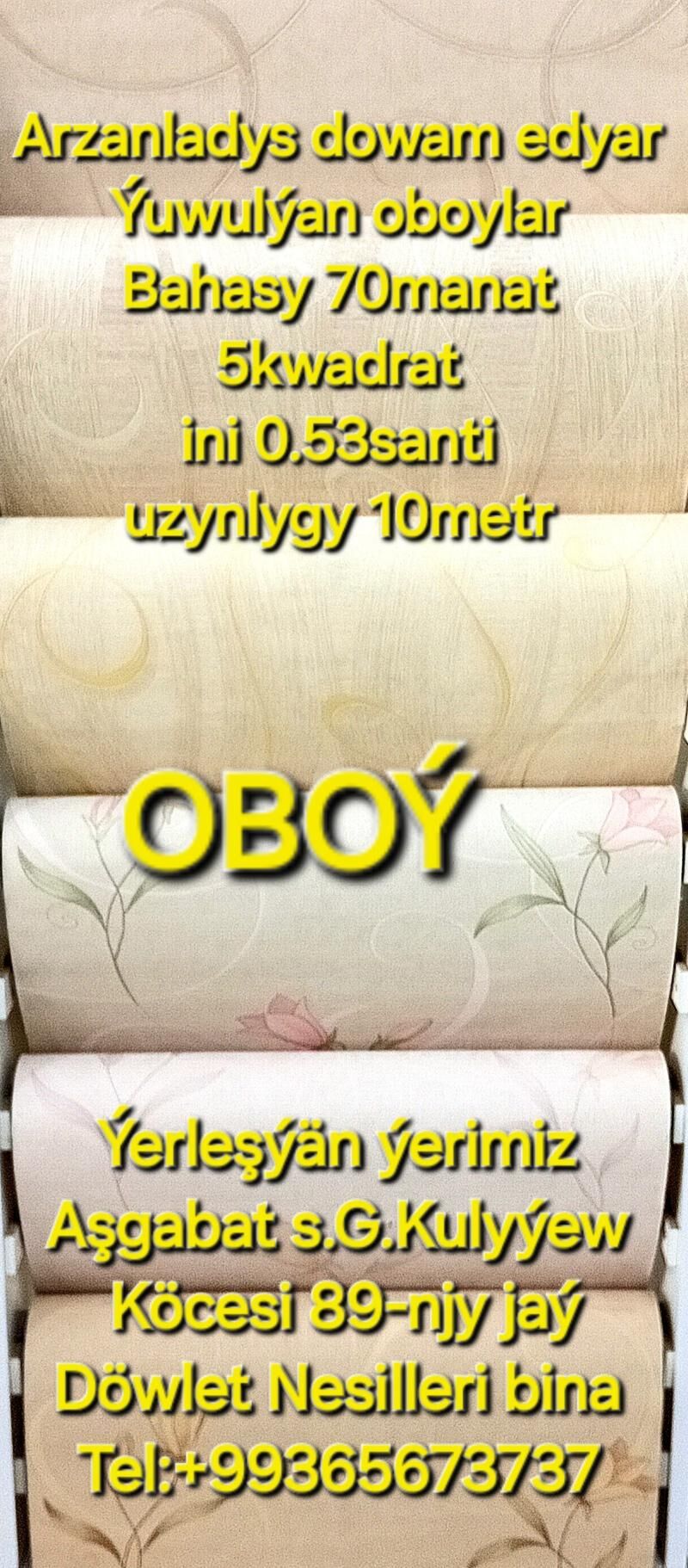 Dürli oboý/ОБОЙ - G.Kuliýew köç. (Obýezdnoý) - img 7