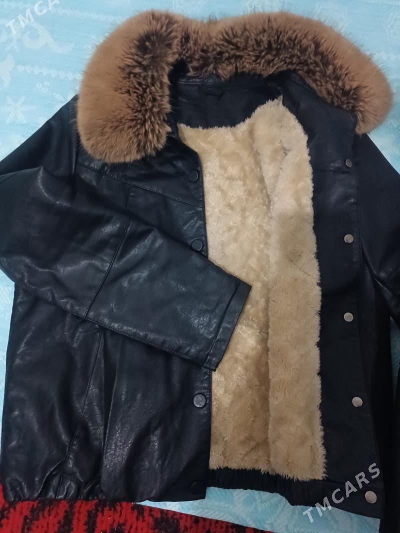 zenskiy kurtka koža - Ýalkym - img 2